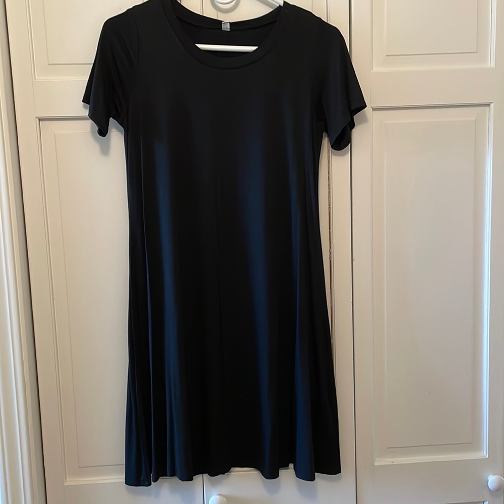 Black Rayon Dress